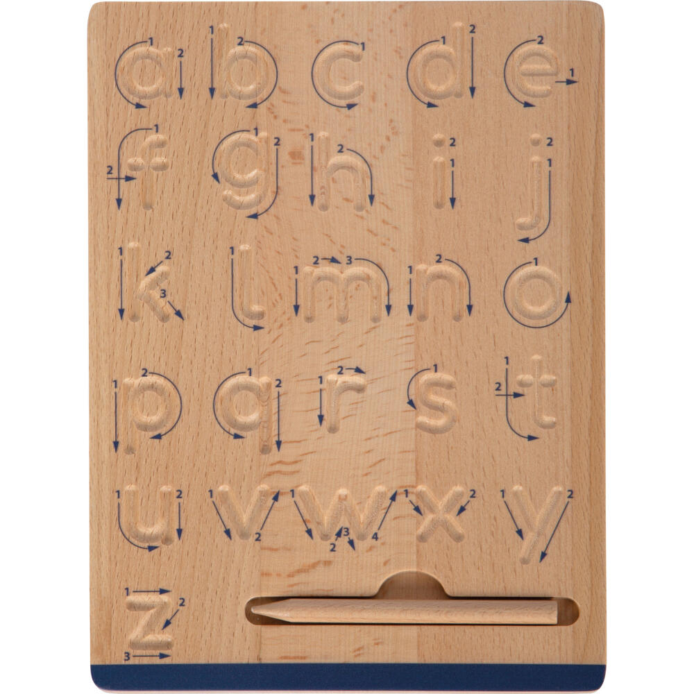 Legler Small Foot Schreibtafel-Set Educate, Lernspielzeug, ab 5 Jahre, Holz, 12560