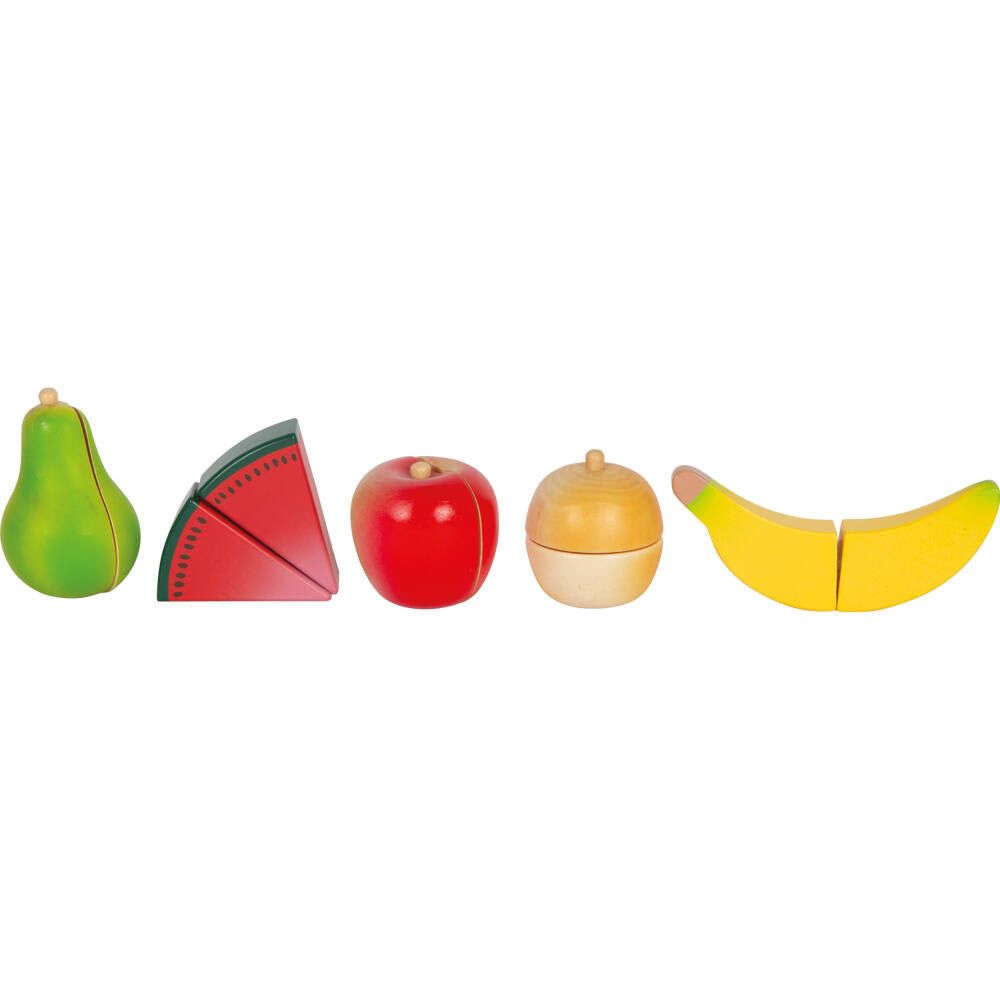Legler Small Foot Schneide-Set Obst und Gemüse fresh, Rollenspielzeug, ab 24 Monate, Holz, Bunt, 12563