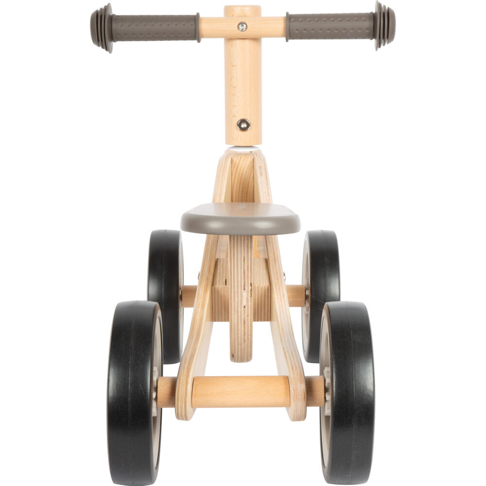 Legler Small Foot Rutscher Esel, Dreirad, Holzspielzeug, ab 12 Monate, Holz, Grau, 12599
