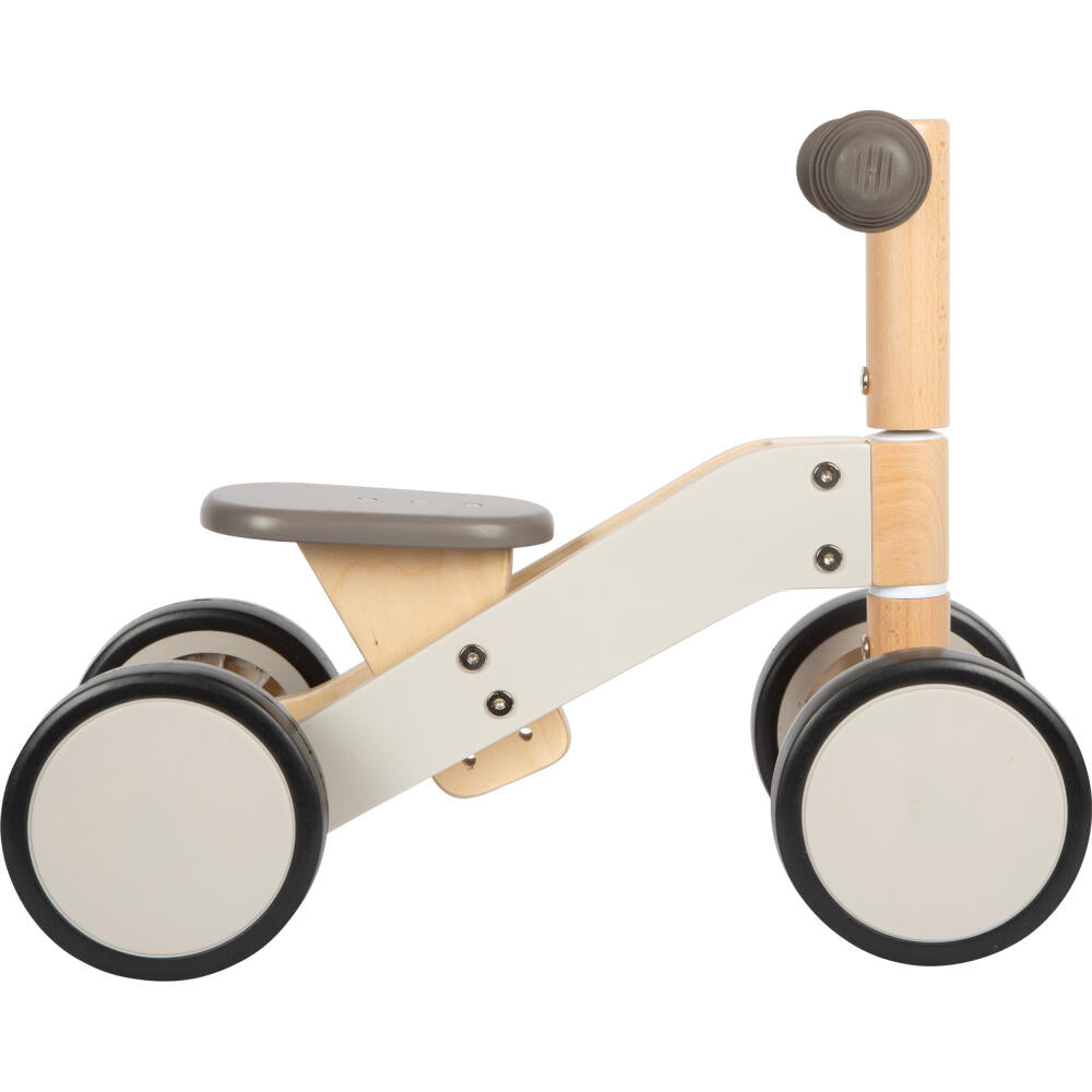 Legler Small Foot Rutscher Esel, Dreirad, Holzspielzeug, ab 12 Monate, Holz, Grau, 12599