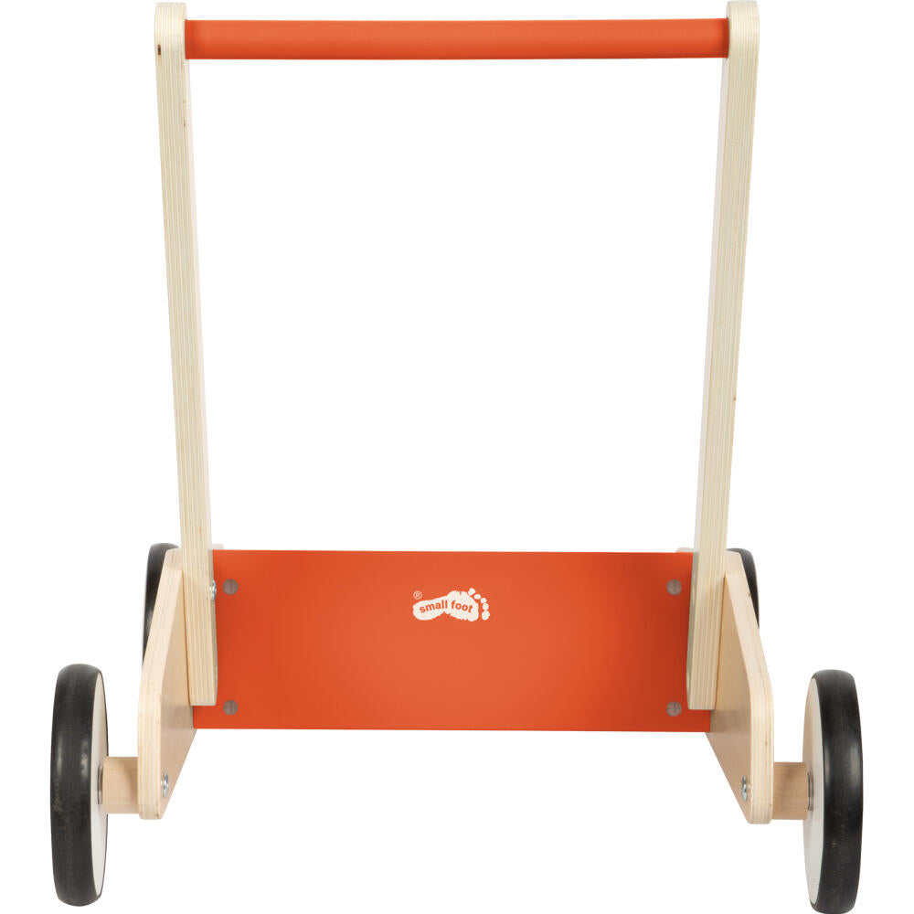 Legler Small Foot Lauflernwagen Kupferrot, Lauflernhilfe, ab 12 Monate, Holz, Kupferrot, 12610