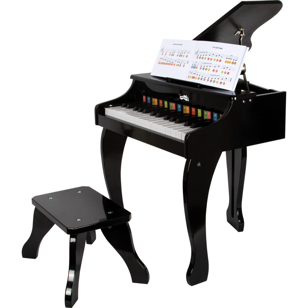 Legler Small Foot Klavier Kinderflügel, Musikspielzeug, ab 3 Jahre, Holz / Metall, Bunt, 12622
