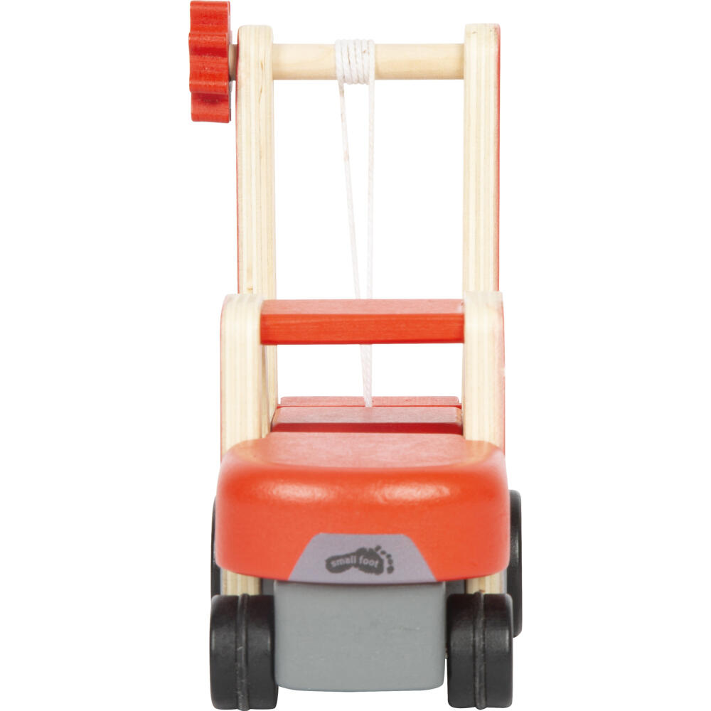 Legler Small Foot Gabelstapler mit Palette, Spielzeugauto, ab 24 Monate, Holz, Bunt, 12636