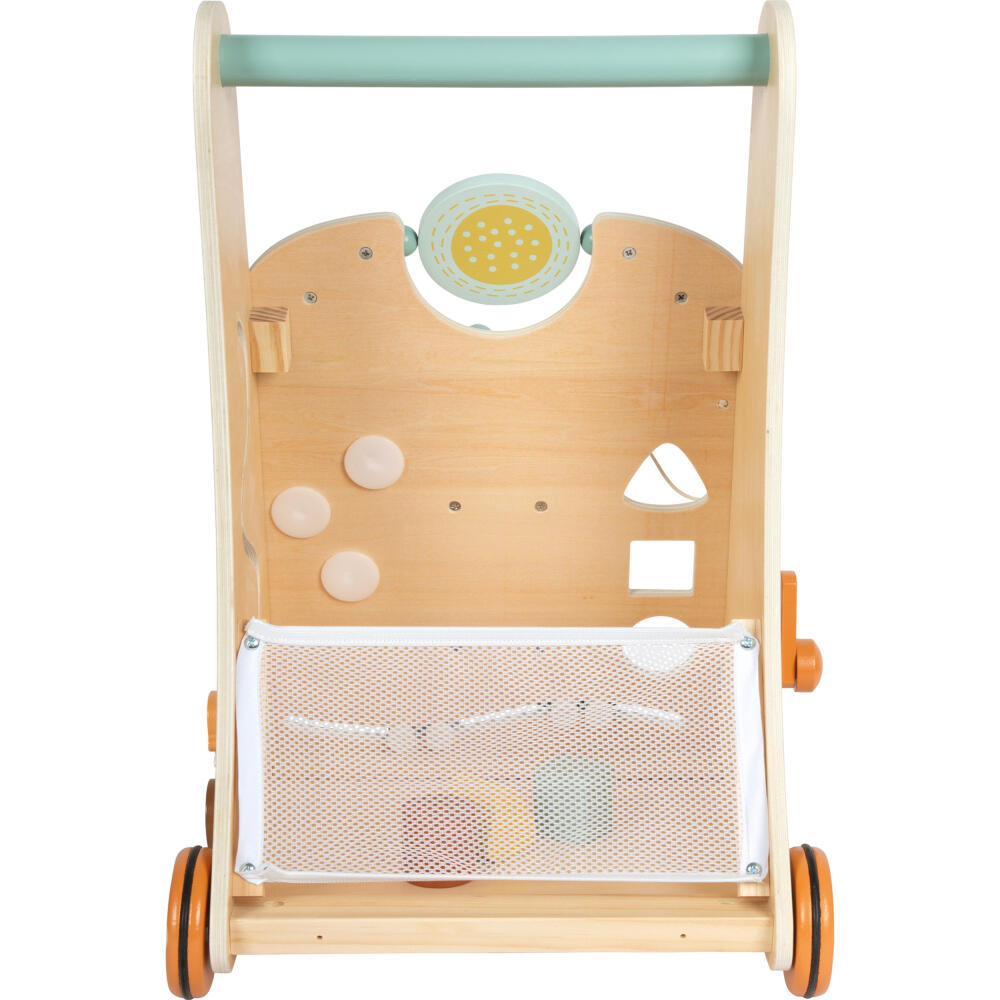 Legler Small Foot Lauflernwagen Safari, Lauflernhilfe, ab 12 Monate, Holz, Bunt, 12640