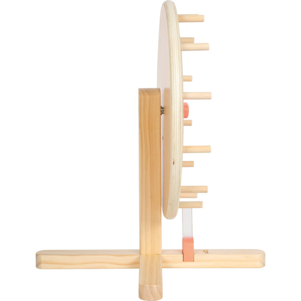 Legler Small Foot Glücksrad Garden Buddies, Spielzeug, ab 3 Jahre, Holz, Bunt, 12645