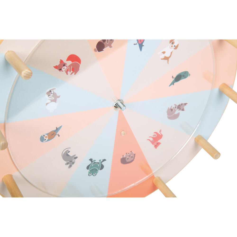 Legler Small Foot Glücksrad Garden Buddies, Spielzeug, ab 3 Jahre, Holz, Bunt, 12645