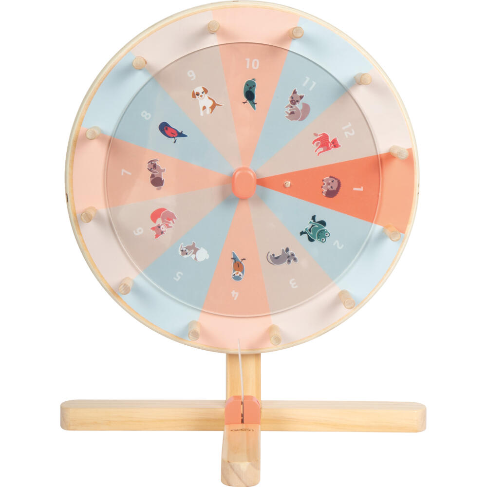 Legler Small Foot Glücksrad Garden Buddies, Spielzeug, ab 3 Jahre, Holz, Bunt, 12645