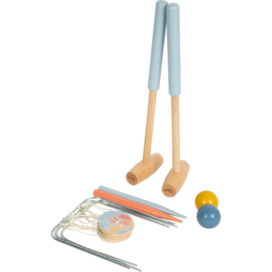 Legler Small Foot Krocket Garden Buddies, Outdoorspielzeug, ab 3 Jahre, Holz, Bunt, 12646