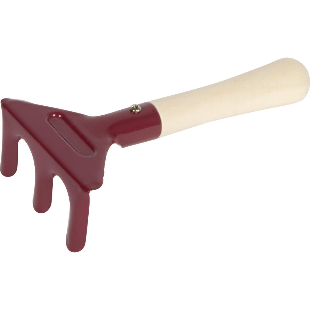 Legler Small Foot Handschaufel-Set mit Eimer Tiny Garden, Sandkasten, Outdoorspielzeug, ab 3 Jahre, Metall / Holz, Bunt, 12665