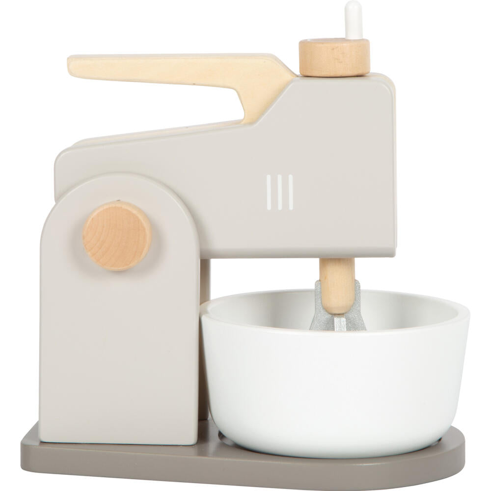 Legler Small Foot Mixer-Set Tasty, Rollenspielzeug, ab 3 Jahre, Holz, Grau, 12679