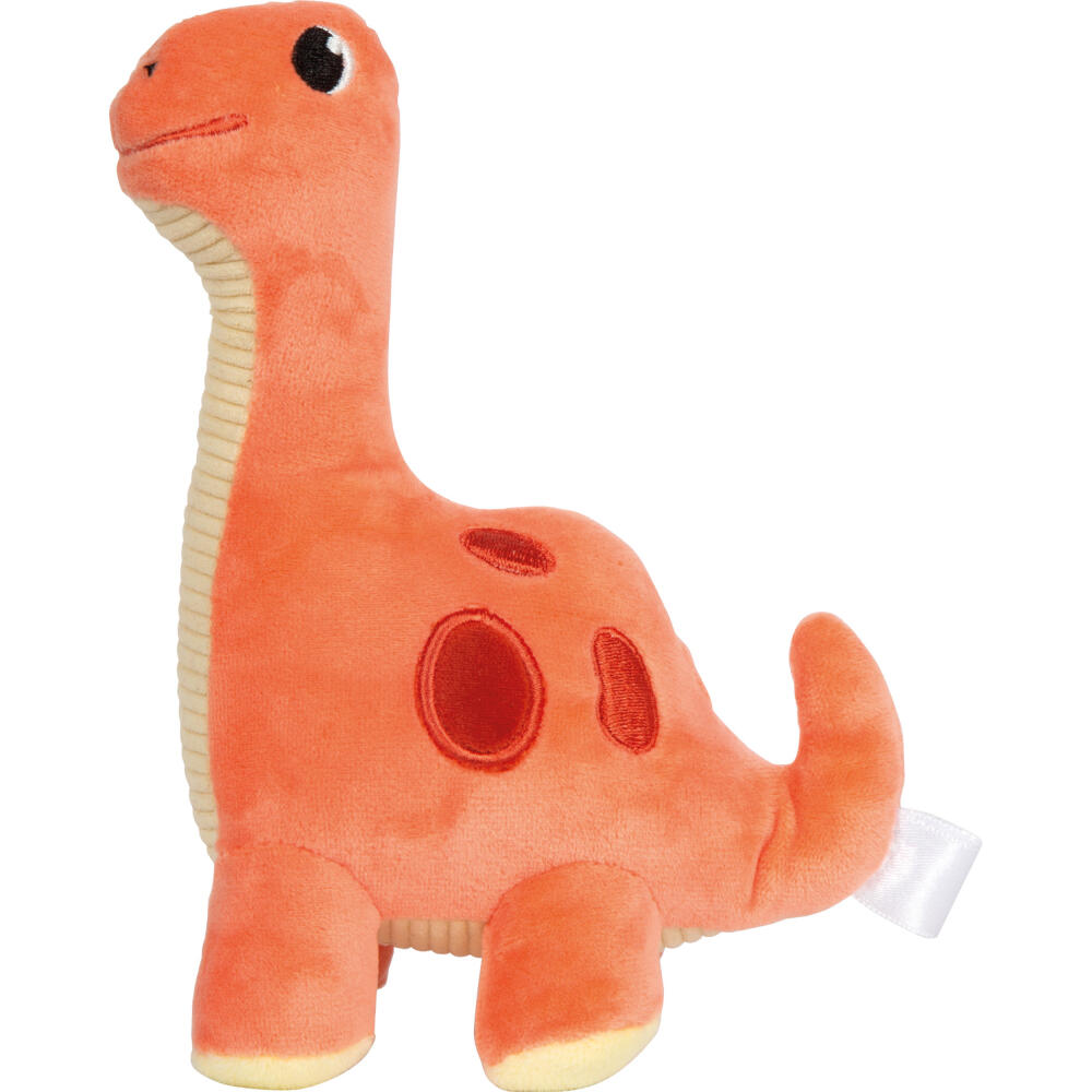 Legler Small Foot Kuscheltier Dinosaurier Dino, Plüschtier, ab 0 Monate, Plüsch, Rot, 12685
