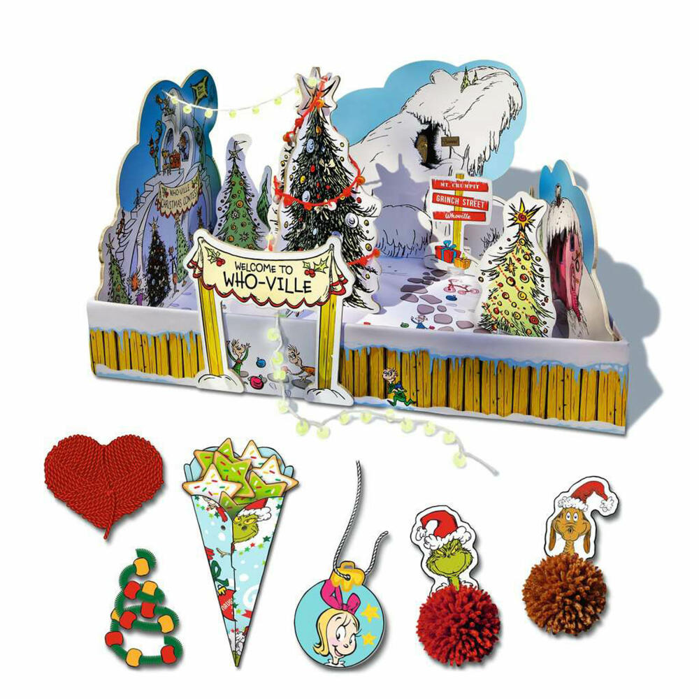 Ravensburger BeCreative DIY Wichtelset Grinch, Komplett-Set, Wichtel Set, Streiche, 12028009