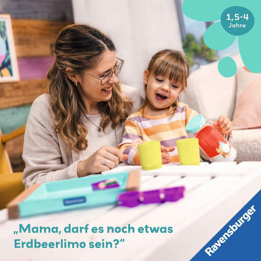 Ravensburger Getränke-Spiel-Set: Cool Drinks, Spielzeug, Rollenspiel, ab 18 Monaten, 12034066