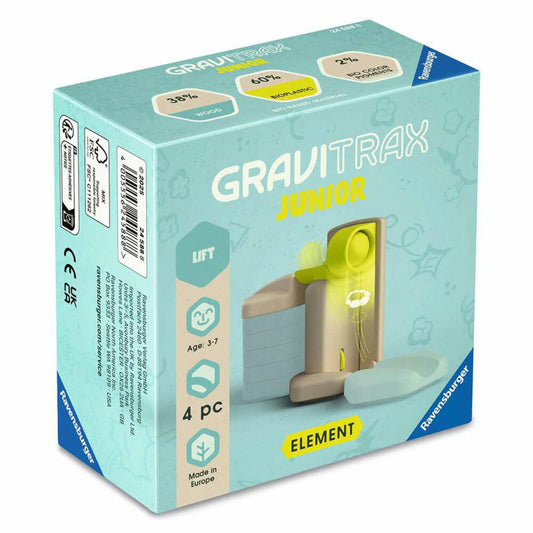 Ravensburger GraviTrax Junior Element Lift, Erweiterung, Zubehör, Kugelbahn, 24588