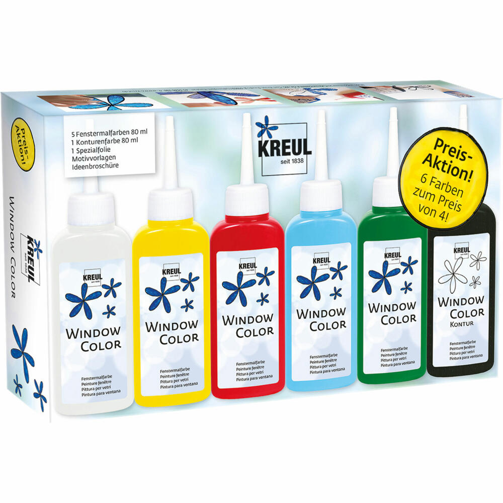 Window Color KREUL Window Color Aktionsset, 42847