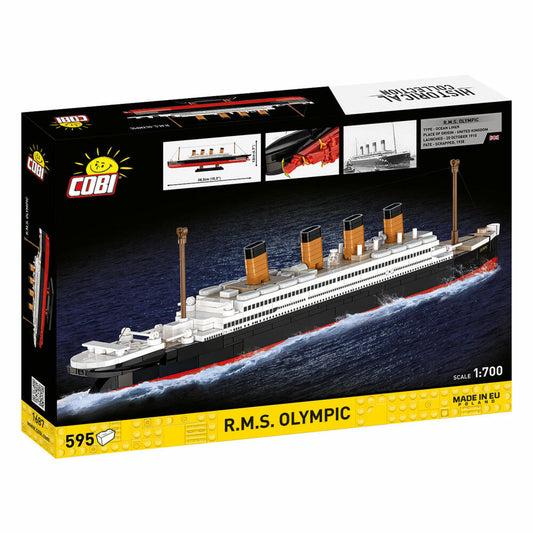 Cobi Klemmbaustein-Set R.M.S. Olympic 1911, 595 Teile, 1687