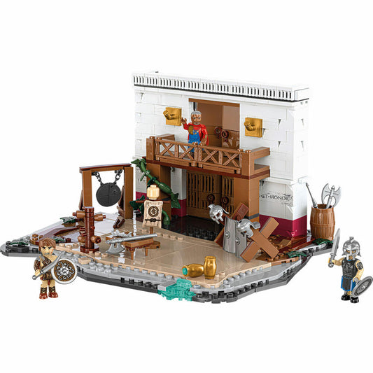 Cobi Klemmbaustein-Set Imperium Romanum - Gladiatorenschule, 583 Teile, COBI-20070
