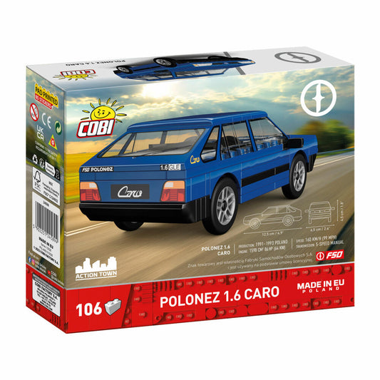 Cobi Klemmbaustein-Set PSO Polonez 1.6 Caro, 106 Teile, 24589