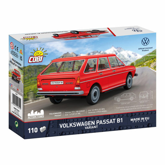 Cobi Klemmbaustein-Set VW Passat B1 Variant, 110 Teile, 24641