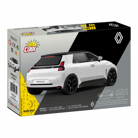 Cobi Klemmbaustein-Set Renault E-Tech White, 78 Teile, 24675