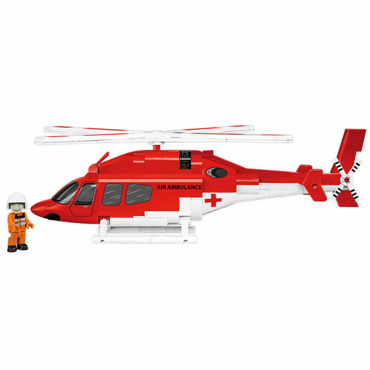 Cobi Klemmbaustein-Set Bell 429 Air Ambulance, Rettungshubschrauber, 248 Teile, COBI-26629