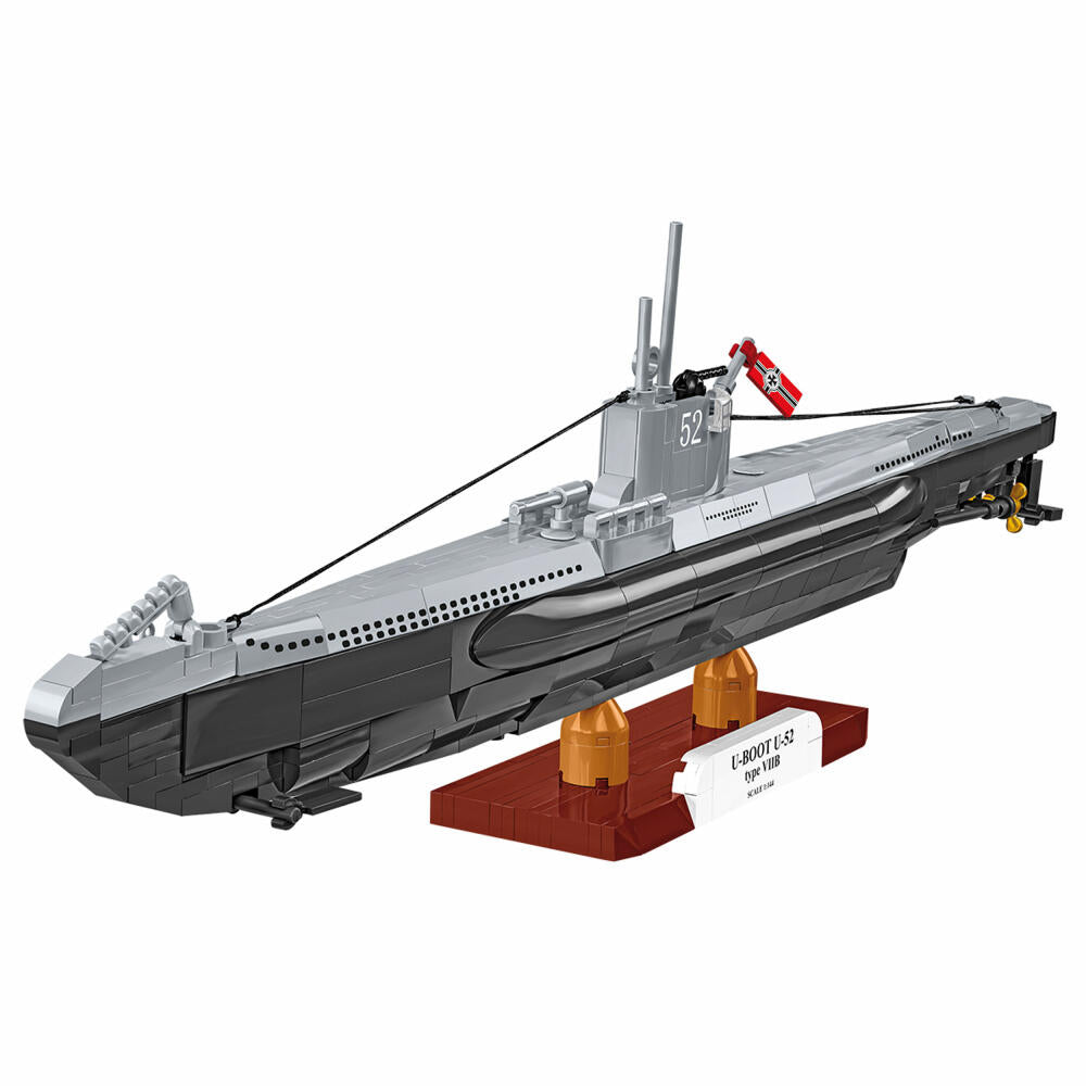 Cobi Klemmbaustein-Set U-Boot U-52 (Type VIIB), WW2, 474 Teile, COBI-4852