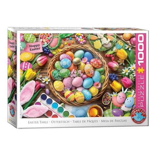 Eurographics Puzzle Ostertisch, 1000 Teile, 68 x 48 cm, 6000-6053