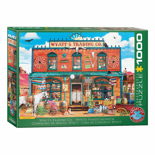 Eurographics Puzzle Western Gemischtwarenladen, 1000 Teile, 68 x 48 cm, 6000-6065