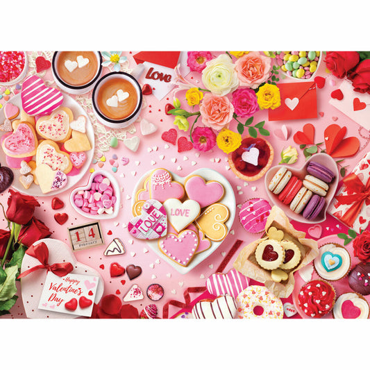 Eurographics Puzzle Valentinstag, 1000 Teile, 68 x 48 cm, 6000-6114