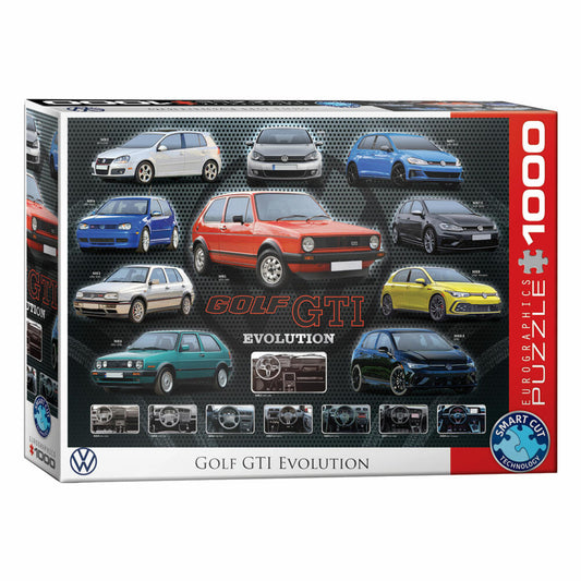 Eurographics Puzzle VW Golf GTI Evolution, 1000 Teile, 68 x 48 cm, 6000-6115