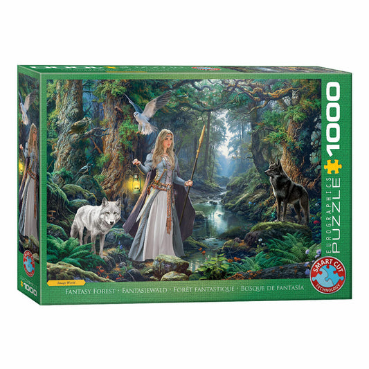 Eurographics Puzzle Fantasiewald, 1000 Teile, 68 x 48 cm, 6000-6137