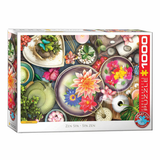 Eurographics Puzzle Zen Blumen, 1000 Teile, 68 x 48 cm, 6000-6141