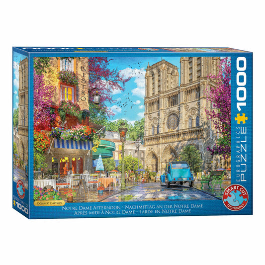 Eurographics Puzzle Nachmittag an der Notre Dame - Dominic Davison, 1000 Teile, 68 x 48 cm, 6000-6144