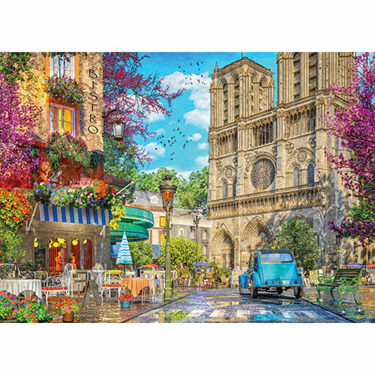 Eurographics Puzzle Nachmittag an der Notre Dame - Dominic Davison, 1000 Teile, 68 x 48 cm, 6000-6144