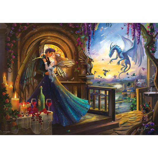 Eurographics Puzzle Tanz in der Abenddämmerung - Rose Khan, 1000 Teile, 68 x 48 cm, 6000-6147