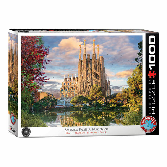Eurographics Puzzle Sagrada Familia - Barcelona, 1000 Teile, 68 x 48 cm, 6000-6166