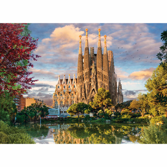 Eurographics Puzzle Sagrada Familia - Barcelona, 1000 Teile, 68 x 48 cm, 6000-6166