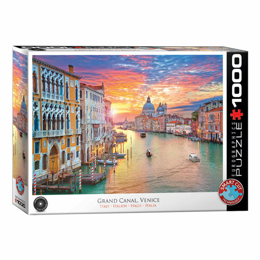 Eurographics Puzzle Grand Canal Venice, 1000 Teile, 68 x 48 cm, 6000-6167
