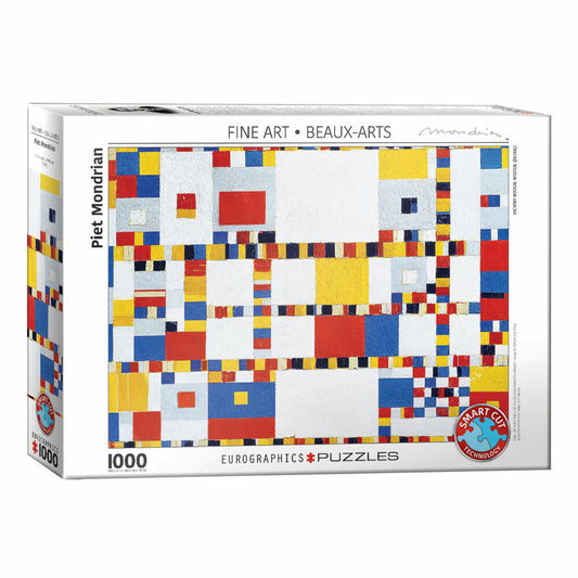 Eurographics Puzzle Victory Boogie Woogie - Mondrian, 1000 Teile, 68 x 48 cm, 6000-6168