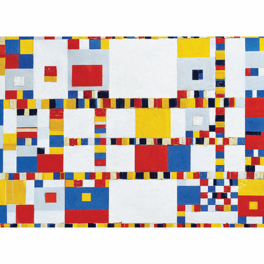 Eurographics Puzzle Victory Boogie Woogie - Mondrian, 1000 Teile, 68 x 48 cm, 6000-6168