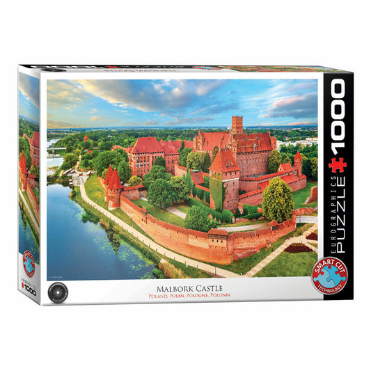 Eurographics Puzzle Schloss Malbork - Polen, 1000 Teile, 68 x 48 cm, 6000-6173