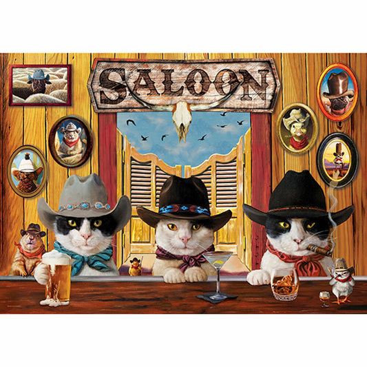 Eurographics Puzzle Saloon - Lucia Heffernan, 500 Teile, 68 x 48 cm, 6500-6052