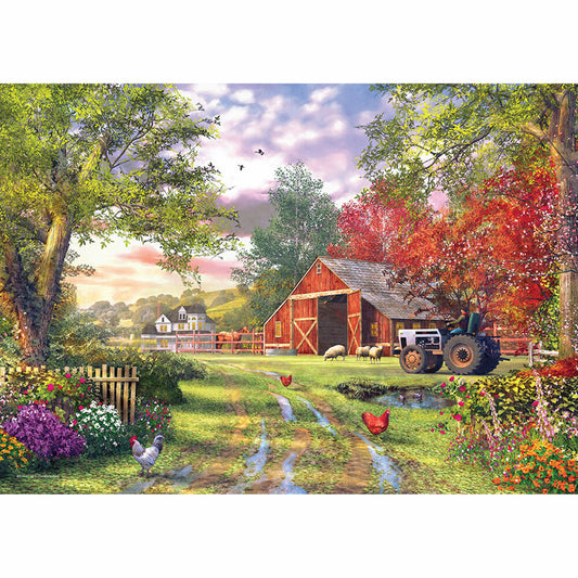 Eurographics Puzzle Bauernhof, 104 Teile, 36 x 26 cm, 6704-0715