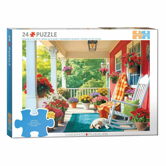 Eurographics Puzzle Veranda, 24 Teile, 36 x 26 cm, 6724-6125