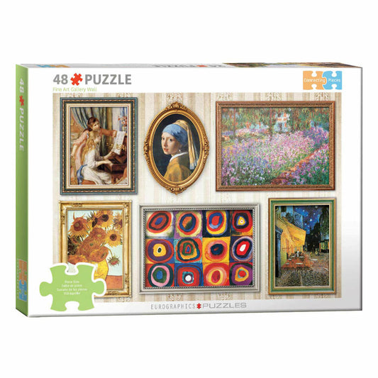 Eurographics Puzzle Kunstgallerie, 48 Teile, 36 x 26 cm, 6748-6124
