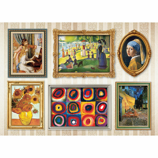 Eurographics Puzzle Kunstgallerie, 48 Teile, 36 x 26 cm, 6748-6124