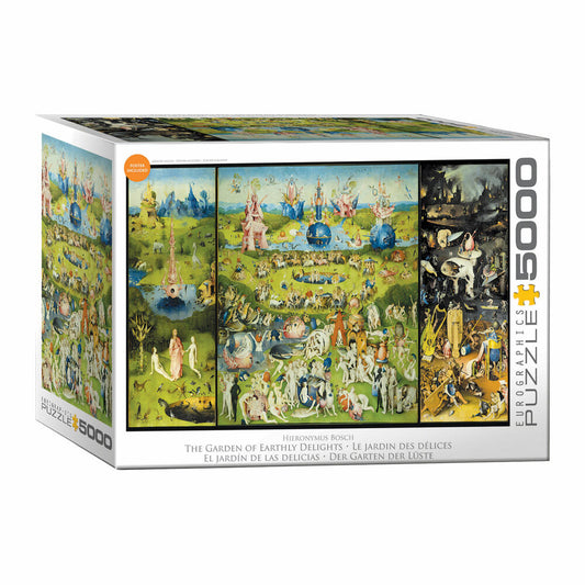 Eurographics Puzzle Garten der Lüste - Hieronymus Bosch, 5000 Teile, 152 x 102 cm, 8520-0830