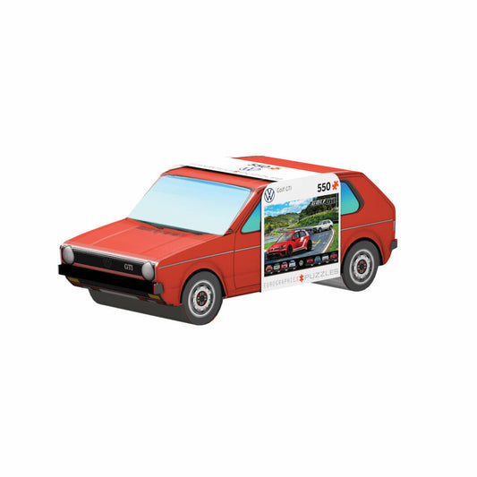 Eurographics Puzzle in Blechdose Golf GTI, 550 Teile, 33 x 48 cm, 8551-6157