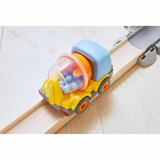 HABA Kullerbü - Play Track Large Construction Site, Ball Track, Toy, from 2 years, 1307199001