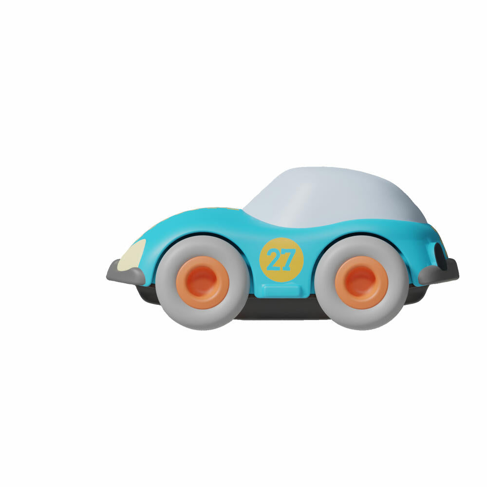 HABA Cars Action-Sprungschanze, Rennbahn, Rennstrecke, mit Auto, Spielzeug, ab 2 Jahren, 2011843001